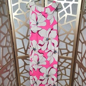 VINTAGE ROYAL HAWAIIAN Floral Sheath Dress